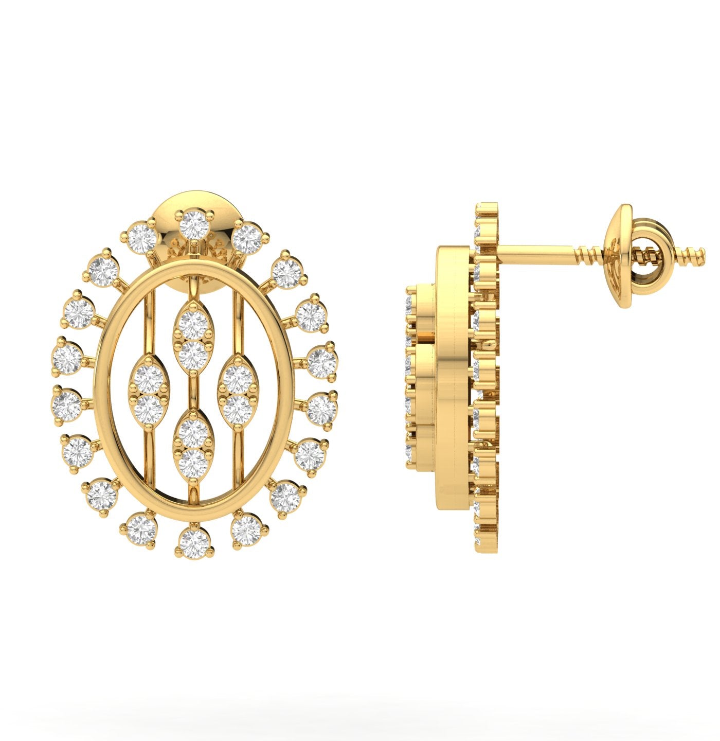 Royal Timeless Diamond Earrings