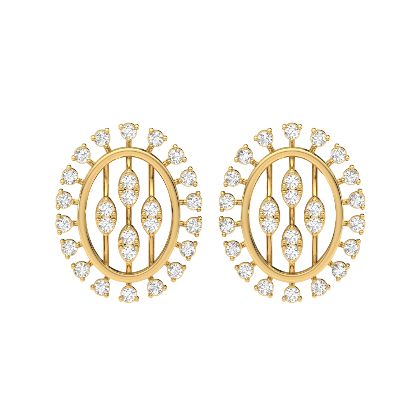 Royal Timeless Diamond Earrings