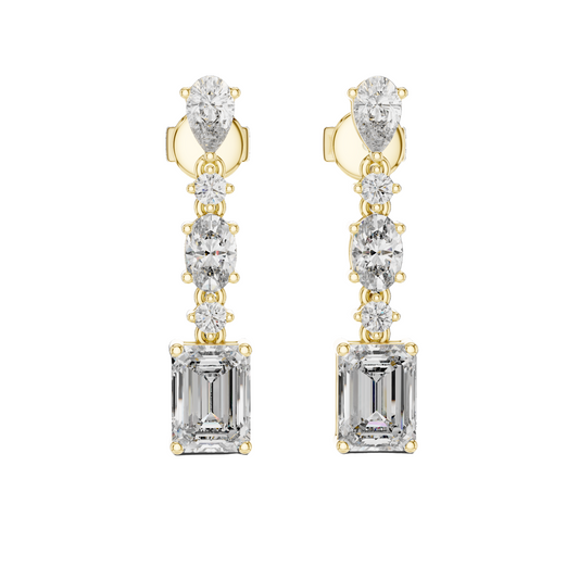 Diamond Cascade Earrings