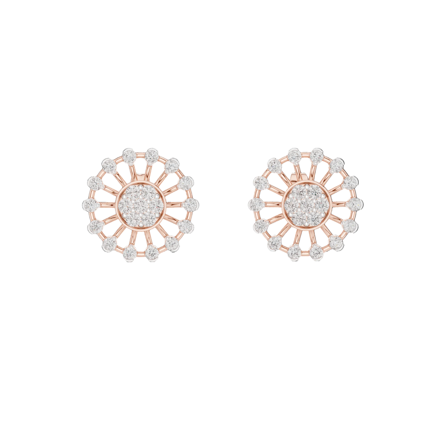 Solstice Bloom Diamond Studs