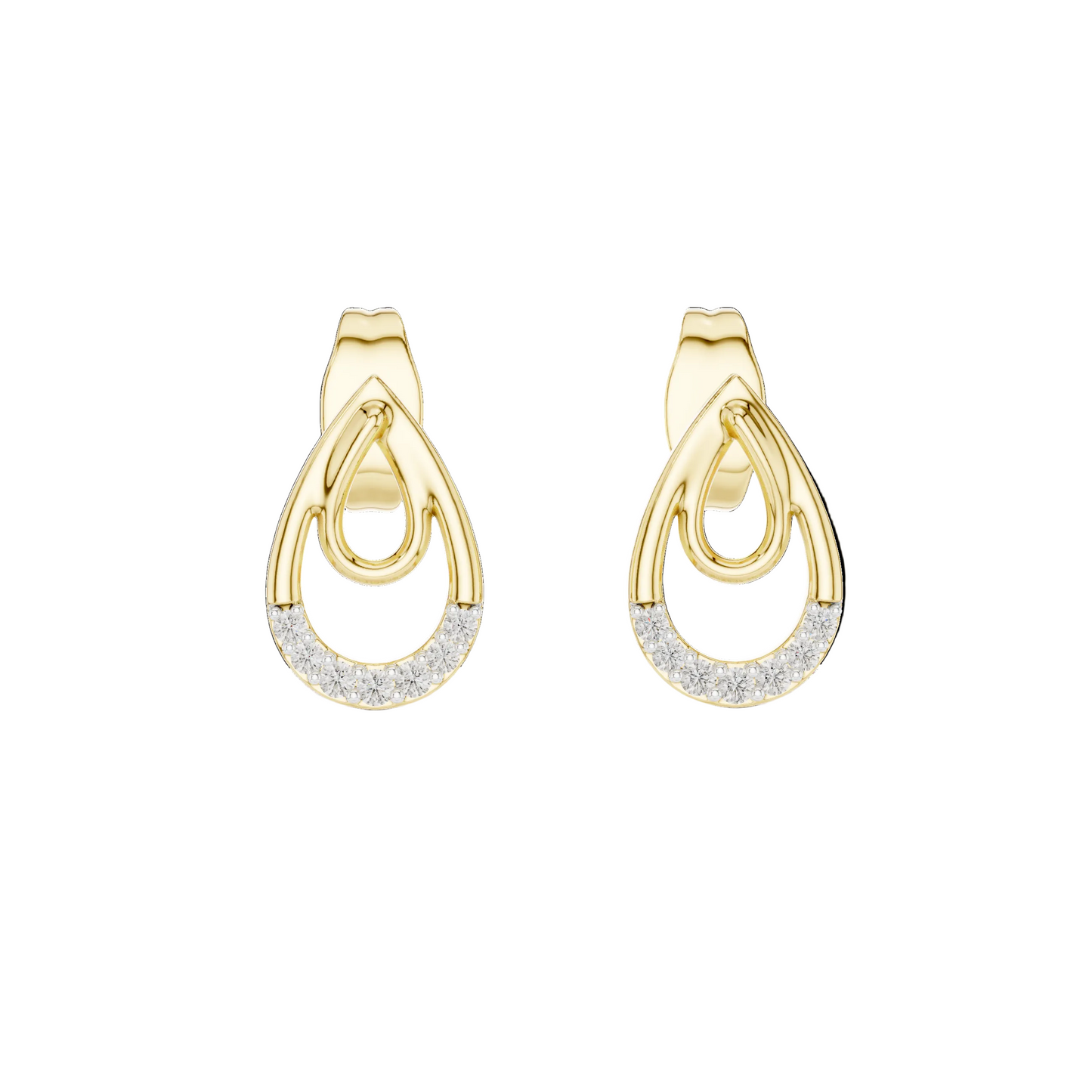 Dewdrop Serenity Diamond Studs