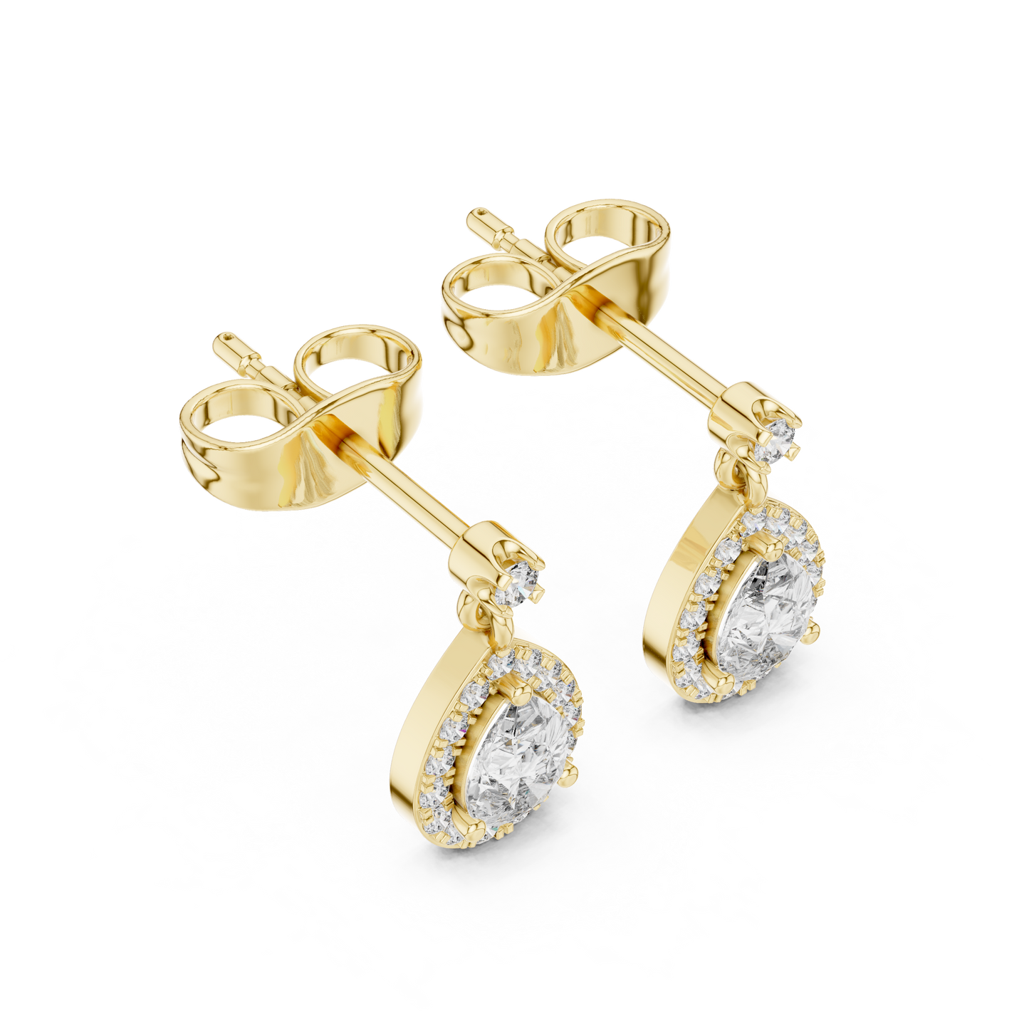Elara Radiance Drop Earrings