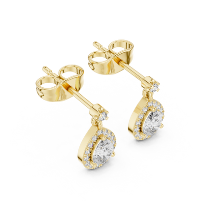 Elara Radiance Drop Earrings