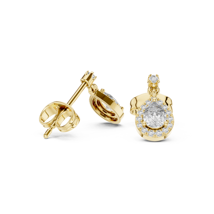 Elara Radiance Drop Earrings