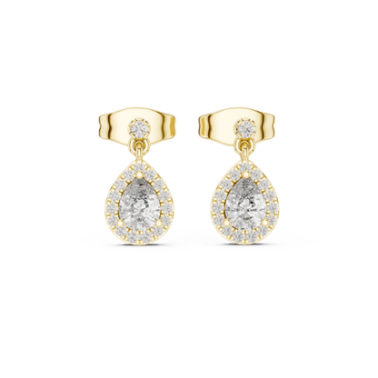 Elara Radiance Drop Earrings