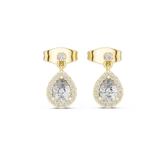 Elara Radiance Drop Earrings