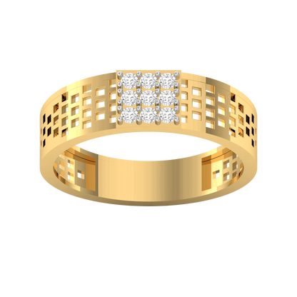Elegant Men's Diamond Ring
