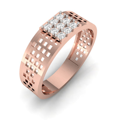 Elegant Men's Diamond Ring