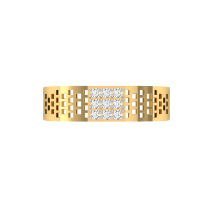 Elegant Men's Diamond Ring