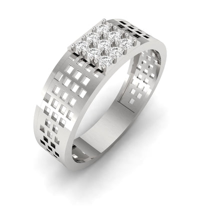Elegant Men's Diamond Ring