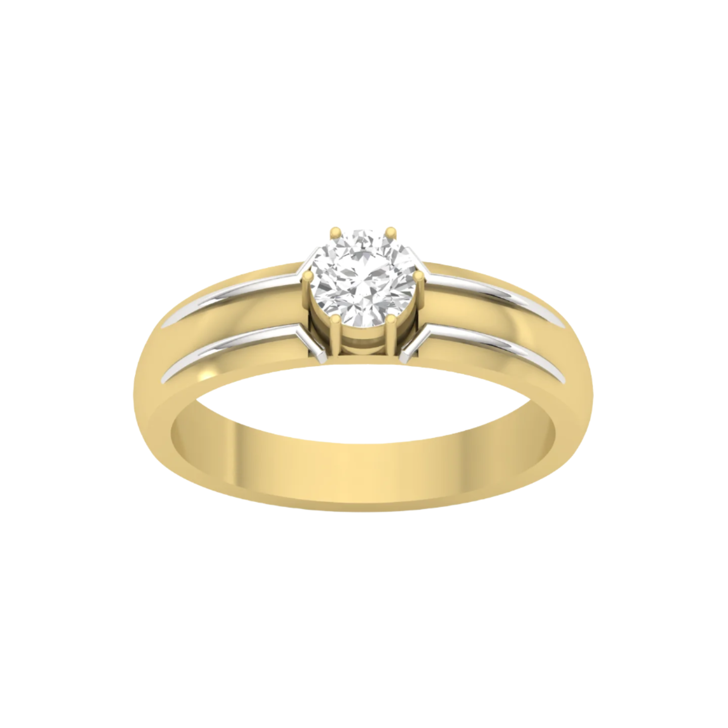 Classic 1.50 Carat Men's Engagement Ring