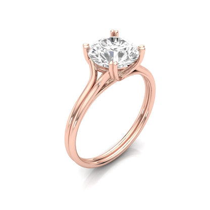 2.50 Carat Elevated Diamond Ring for Men