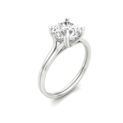 2.50 Carat Elevated Diamond Ring for Men