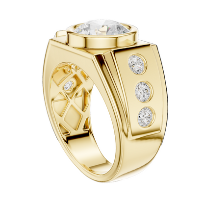 Bezel Signet Men's Ring