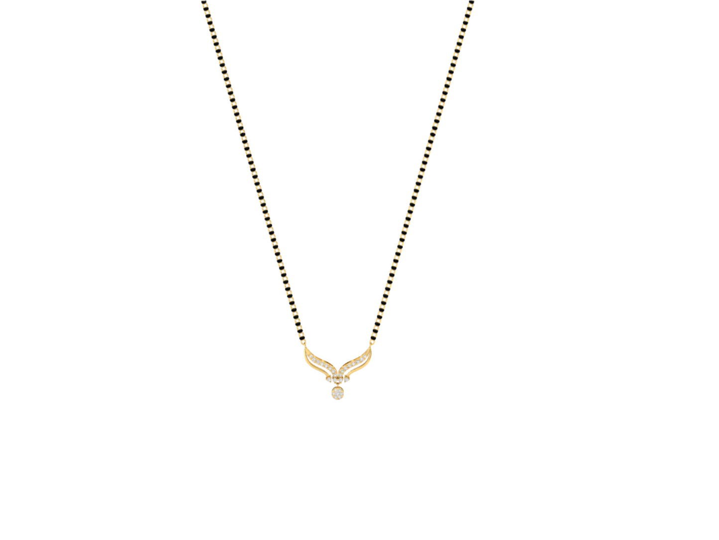 Path of Love Diamond Mangalsutra