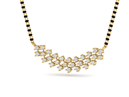 Classic Diamond Mangalsutra