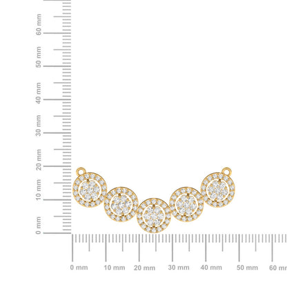 Diamond Circle Cluster Mangalsutra
