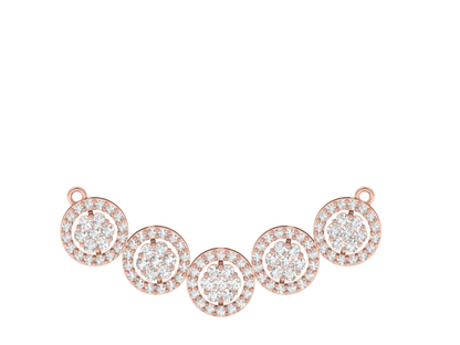 Diamond Circle Cluster Mangalsutra