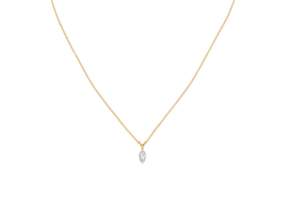 0.50 Carat Marquise Solitaire Pendant