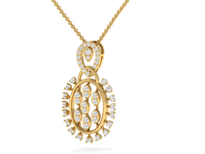 Royal Timeless Diamond Pendant (without Chain)