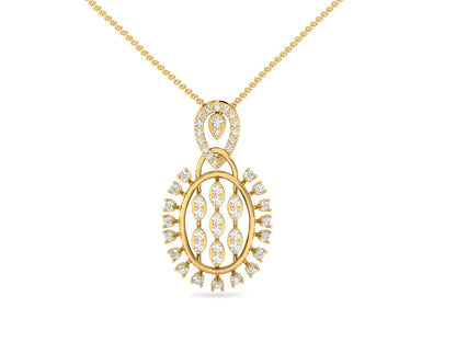 Royal Timeless Diamond Pendant (without Chain)