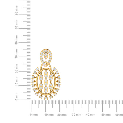 Royal Timeless Diamond Pendant (without Chain)