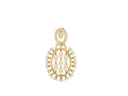 Royal Timeless Diamond Pendant (without Chain)