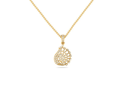 Sparkling Lamiro Diamond Pendant (without Chain)