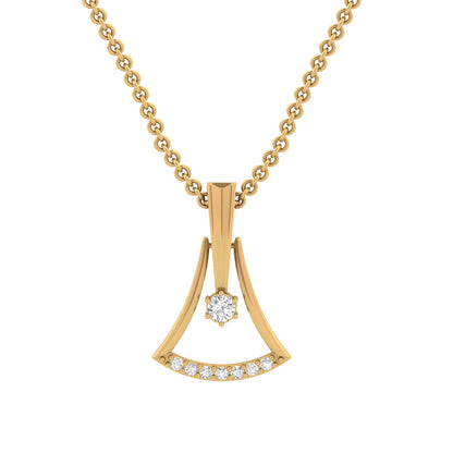 Graceful & Luminous Pendant (without Chain)