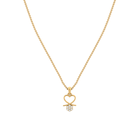 Love's Embrace Diamond Pendant (without Chain)