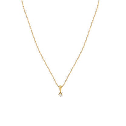 Pure Brilliance Solitaire Diamond Pendant (without Chain)