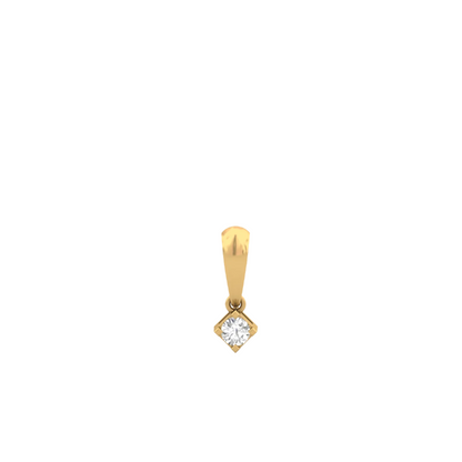 Pure Brilliance Solitaire Diamond Pendant (without Chain)