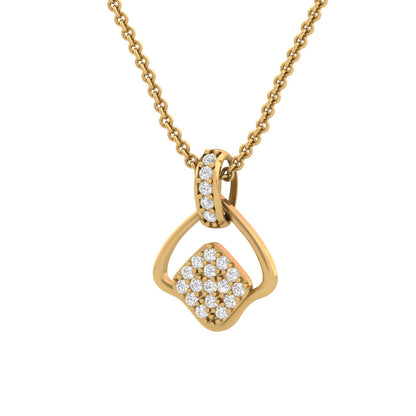 Office Wear Diamond Pendant (without Chain)