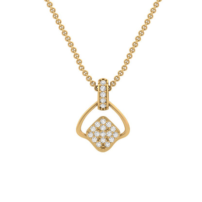 Office Wear Diamond Pendant (without Chain)