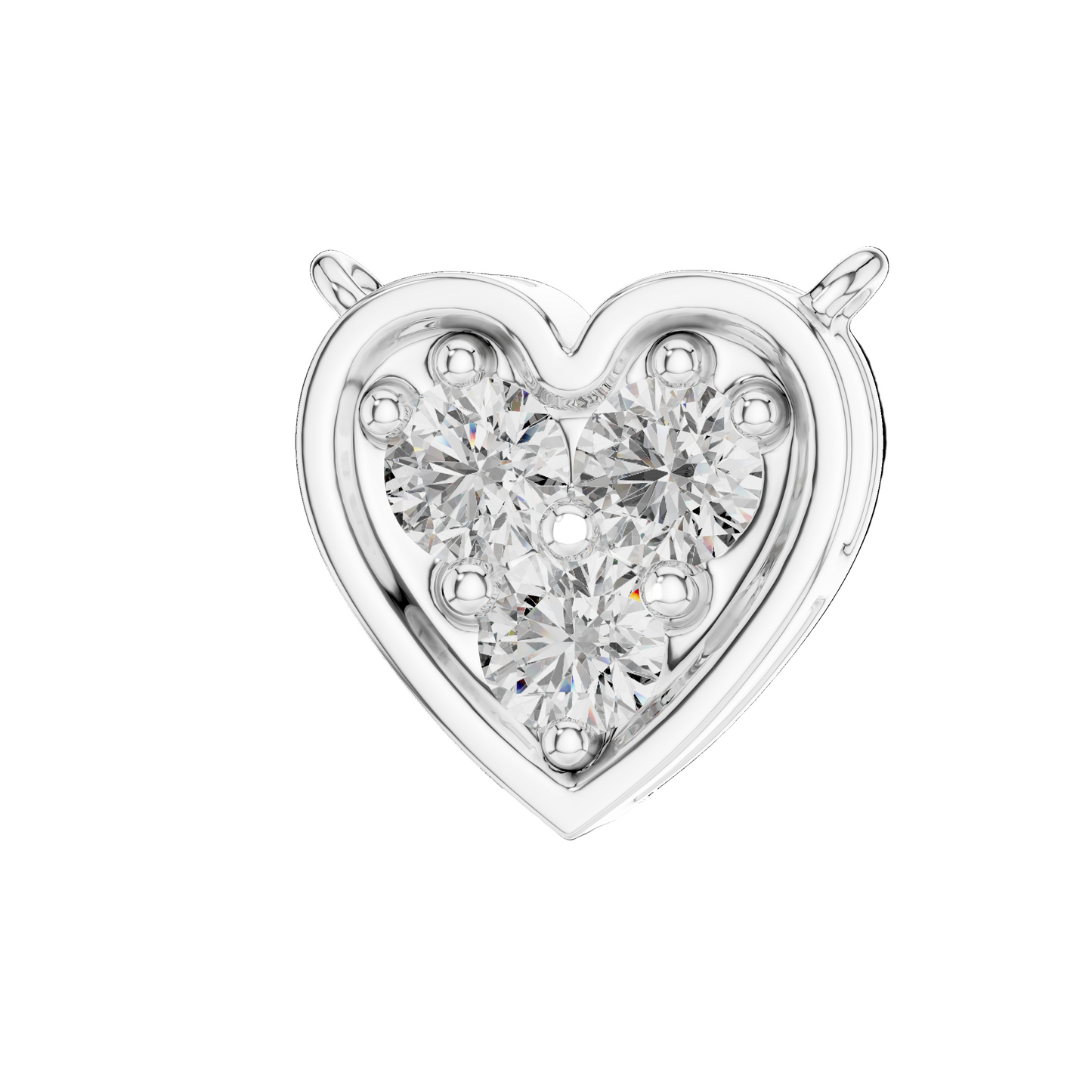 Heartbeat Diamond Pendant (without Chain)