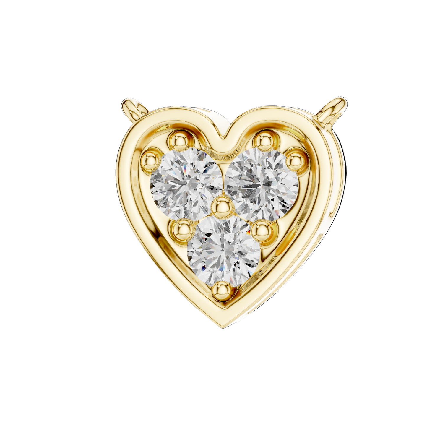 Heartbeat Diamond Pendant (without Chain)