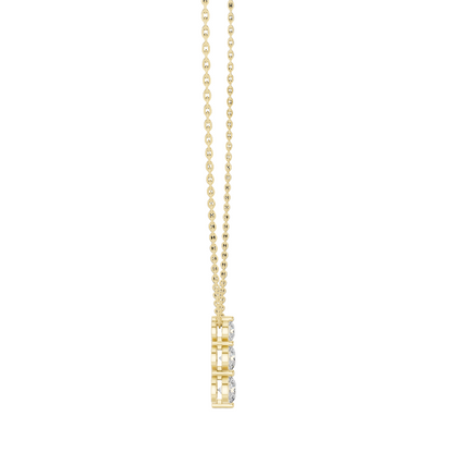 Trinity Sparkle Diamond Pendant (with Chain)