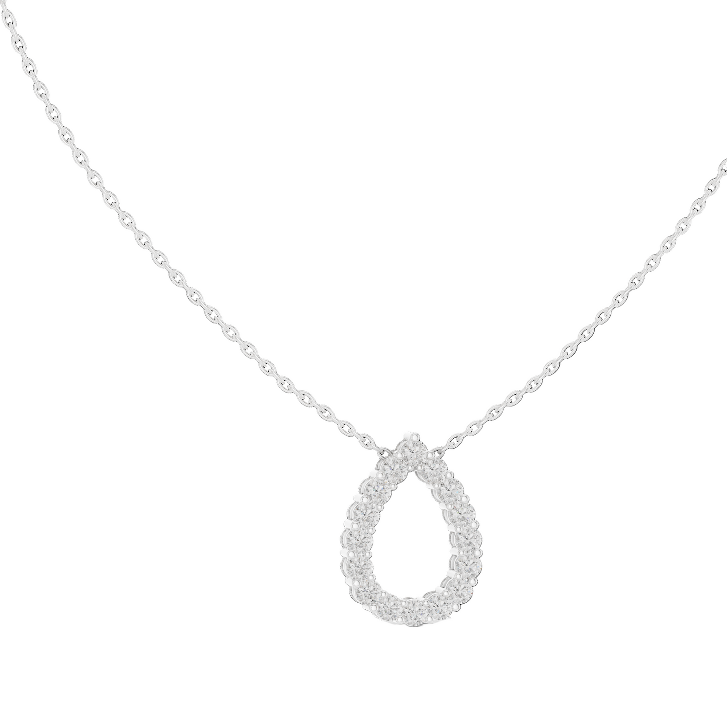 Serene Drop Diamond Pendant (without Chain)
