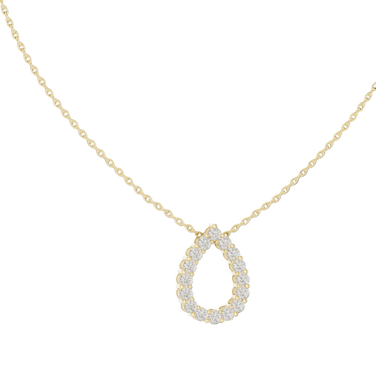 Serene Drop Diamond Pendant (without Chain)