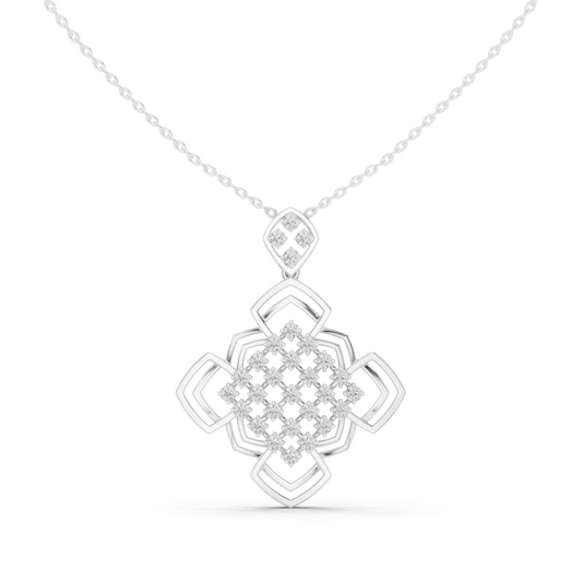 Eterna Blossom Diamond Pendant (without Chain)