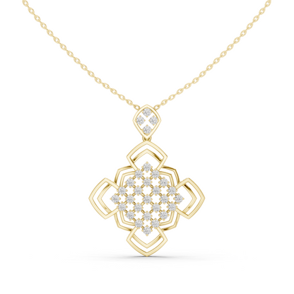 Eterna Blossom Diamond Pendant (without Chain)