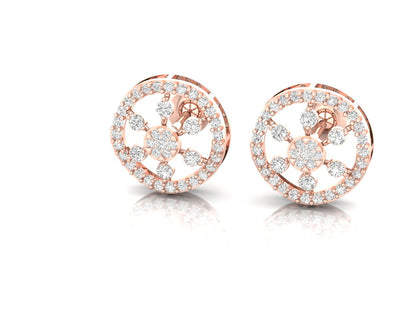 Sunburst Diamond Earrings
