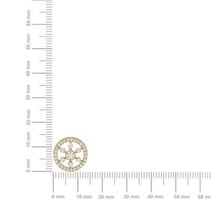 Sunburst Diamond Earrings