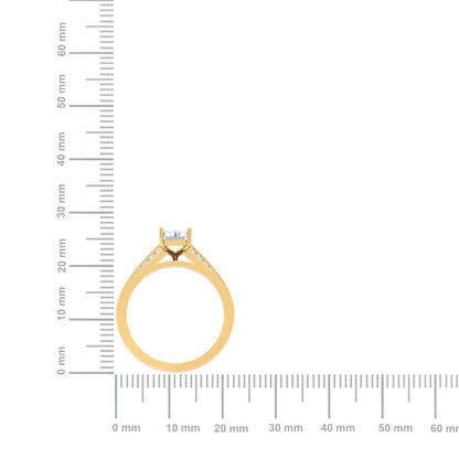 1.50 Carat Radiant Cut Engagement Ring