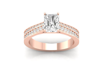 1.50 Carat Radiant Cut Engagement Ring
