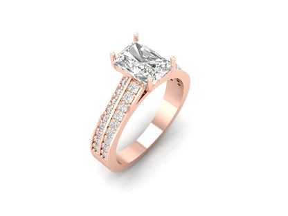 1.50 Carat Radiant Cut Engagement Ring
