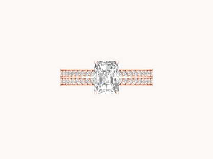 1.50 Carat Radiant Cut Engagement Ring