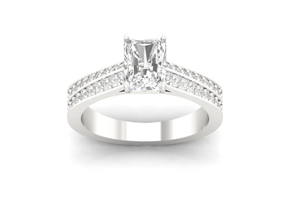 1.50 Carat Radiant Cut Engagement Ring