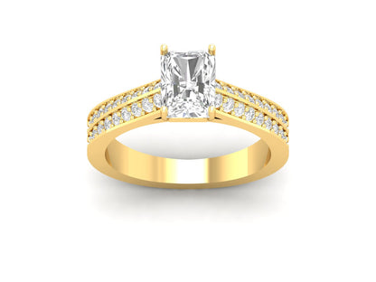 1.50 Carat Radiant Cut Engagement Ring