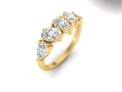 Petals Diamond Ring